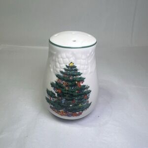 Vintage GEI GCI7 Christmas Tree 5 Hole 3 3/8" Salt Or Pepper Shaker Rare Holiday